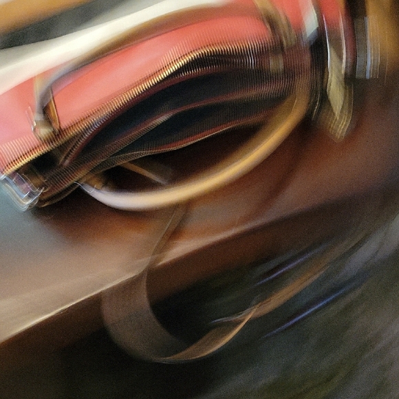 Coach Red, White, and Black Laptop Bag - Picture 5 of 8